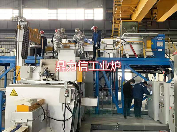 鋁鋰合金半連續(xù)鑄造生產(chǎn)線